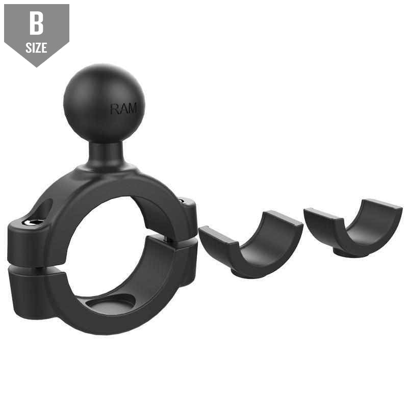 RAM Handlebar Rail Mount 1.125 - 1.5" B (RAM-B-408-112-15U) - Modest Mounts