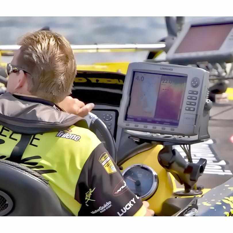 RAM Heavy Duty Marine Mount w Short Arm D (RAM-D-111U-C) - Modest Mounts