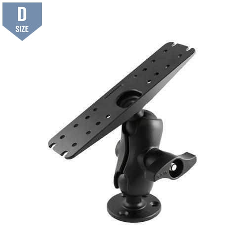RAM Heavy Duty Marine Mount w Short Arm D (RAM-D-111U-C) - Modest Mounts