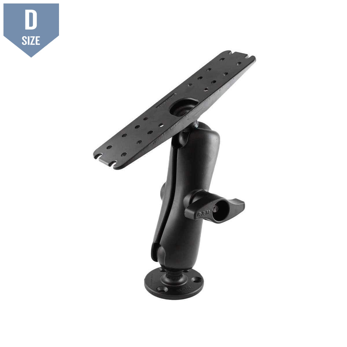 RAM Heavy Duty Marine Mount w Standard Arm D (RAM-D-111U) - Modest Mounts