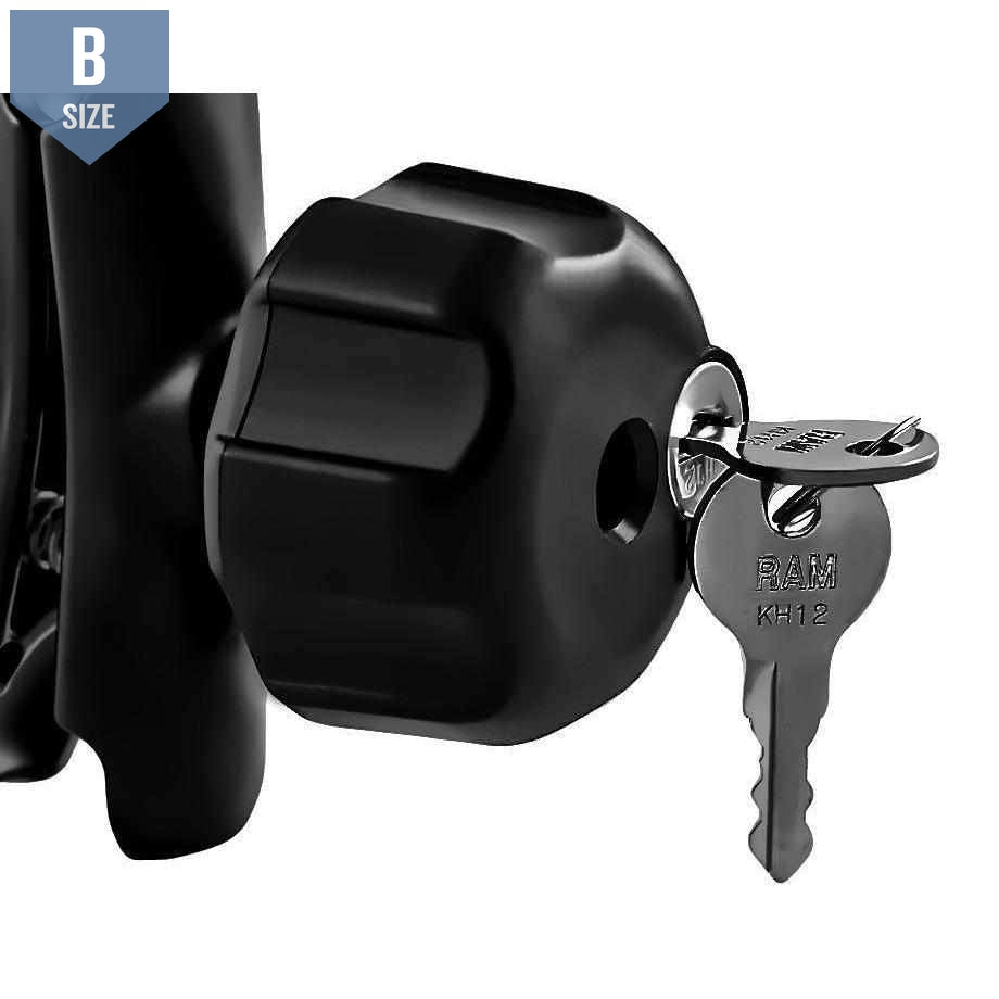 RAM Locking Knob for B Size Arm Clamps (RAM-KNOB3LU) - Modest Mounts