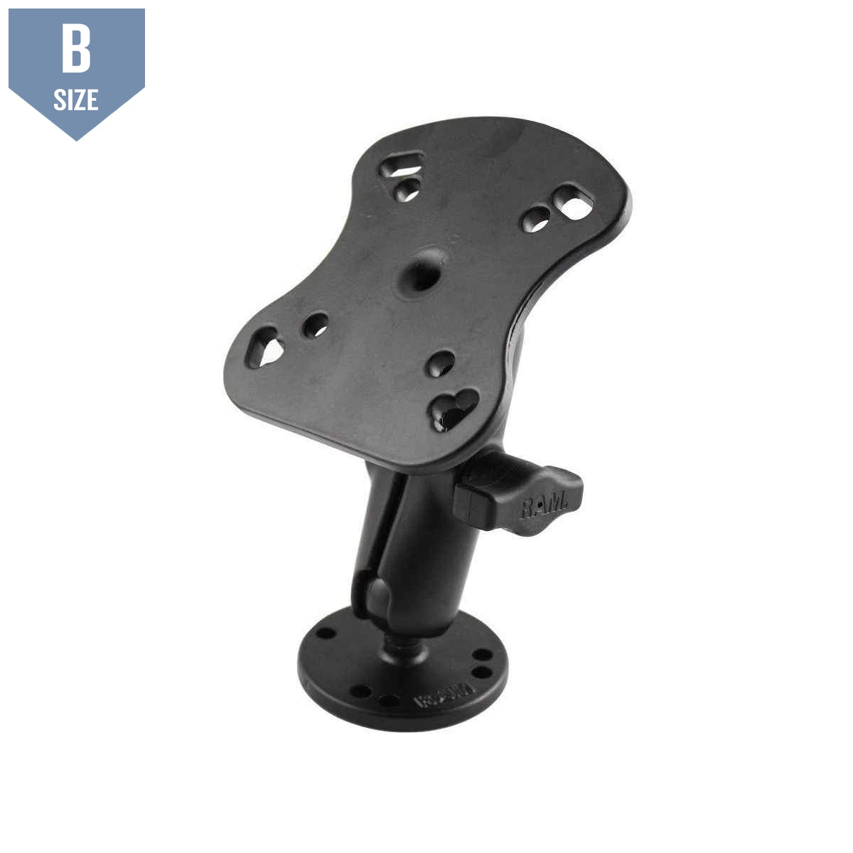RAM 1&quot; Mount for Humminbird, Matrix &amp; Lowrance Series (RAM-B-107U) - Modest Mounts