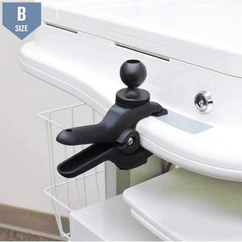 RAM Medium Tough-Clamp™ w 1" Ball (RAP-B-397-2U) - Modest Mounts