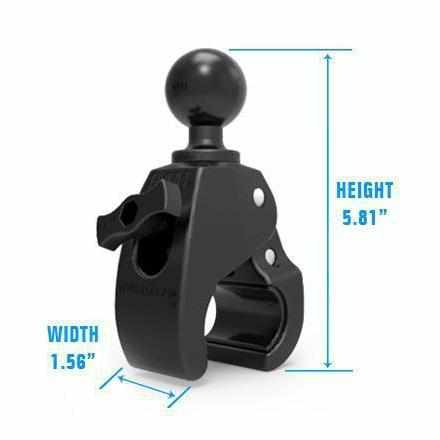 RAM Medium Tough-Claw with 1.5" Ball (RAP-404U) - Modest Mounts