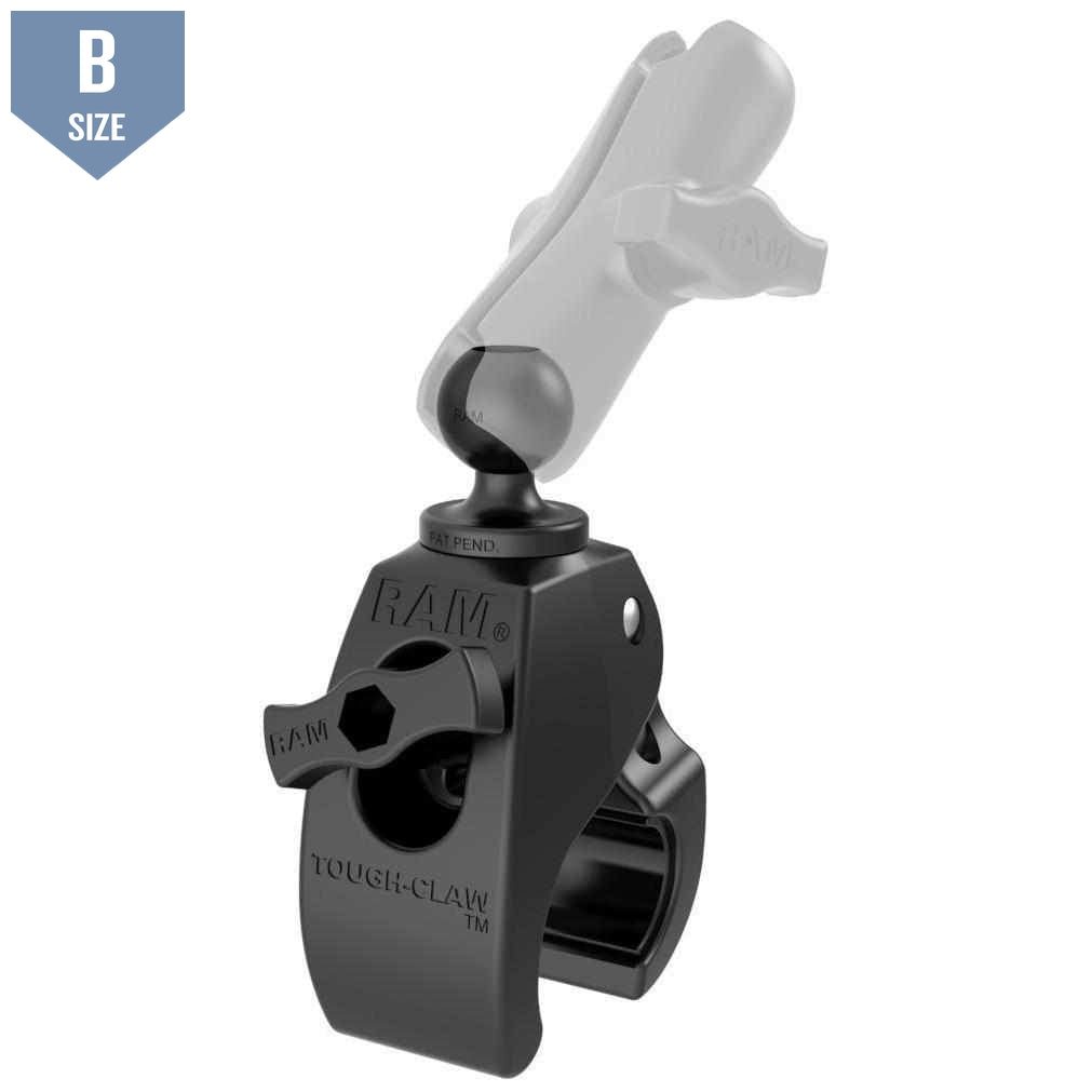 RAM Medium Tough-Claw™ w 1" Ball (RAP-B-404U) - Modest Mounts