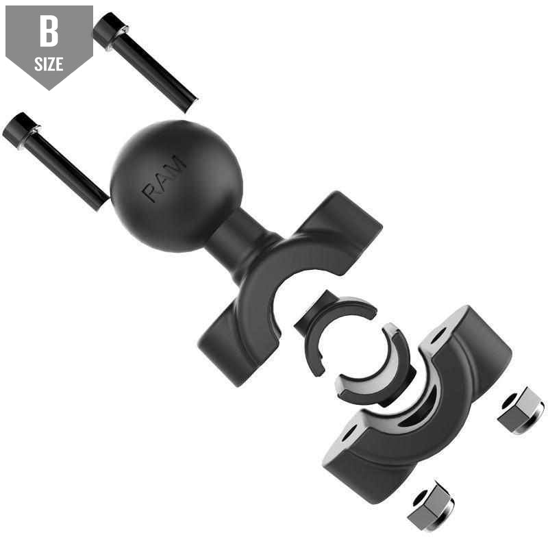 RAM Mini Rail Base .375 - .625" B-Size (RAM-B-408-37-62U) - Modest Mounts