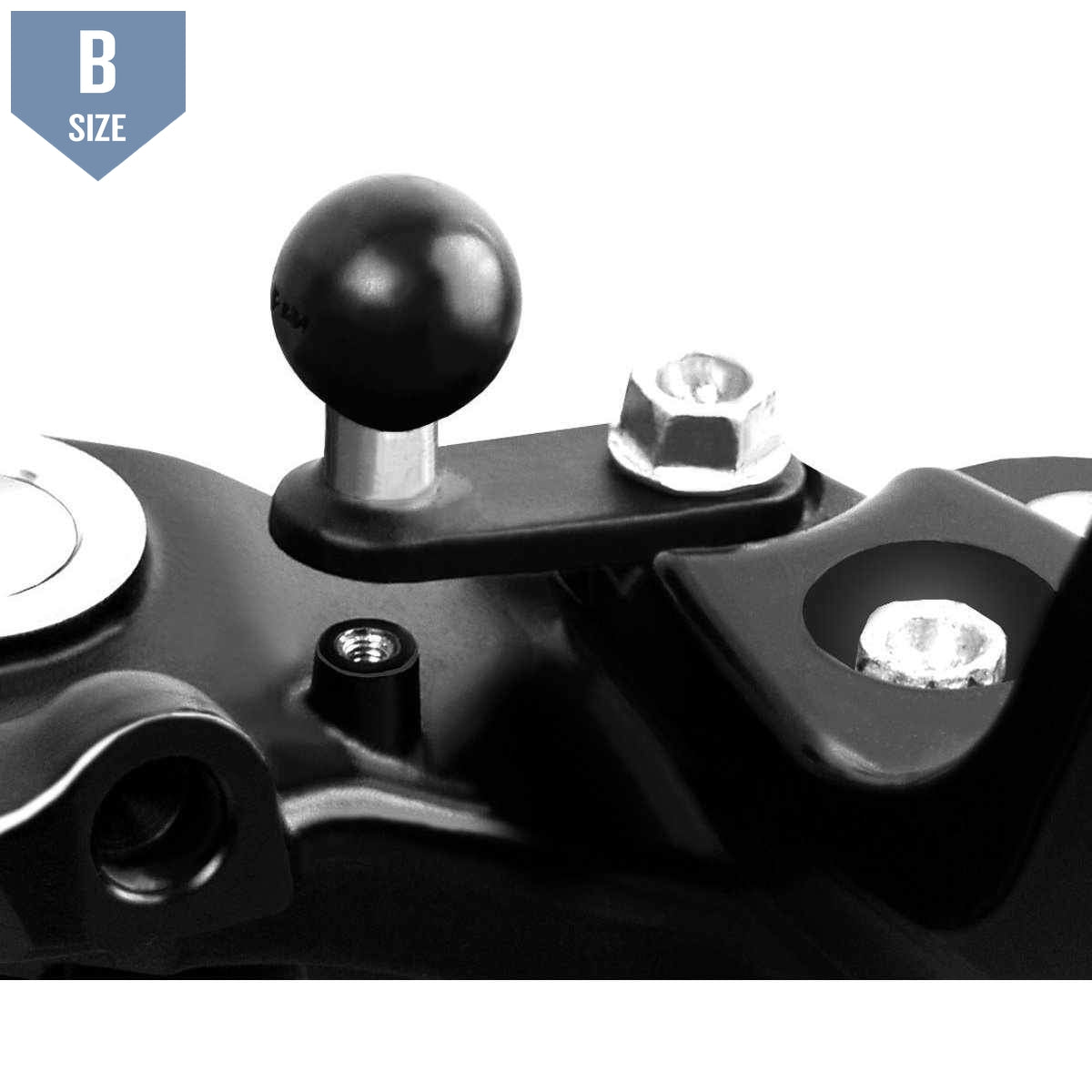 RAM Motorcycle Base with 11mm hole and 1" Ball (RAM-B-252U) - Modest Mounts