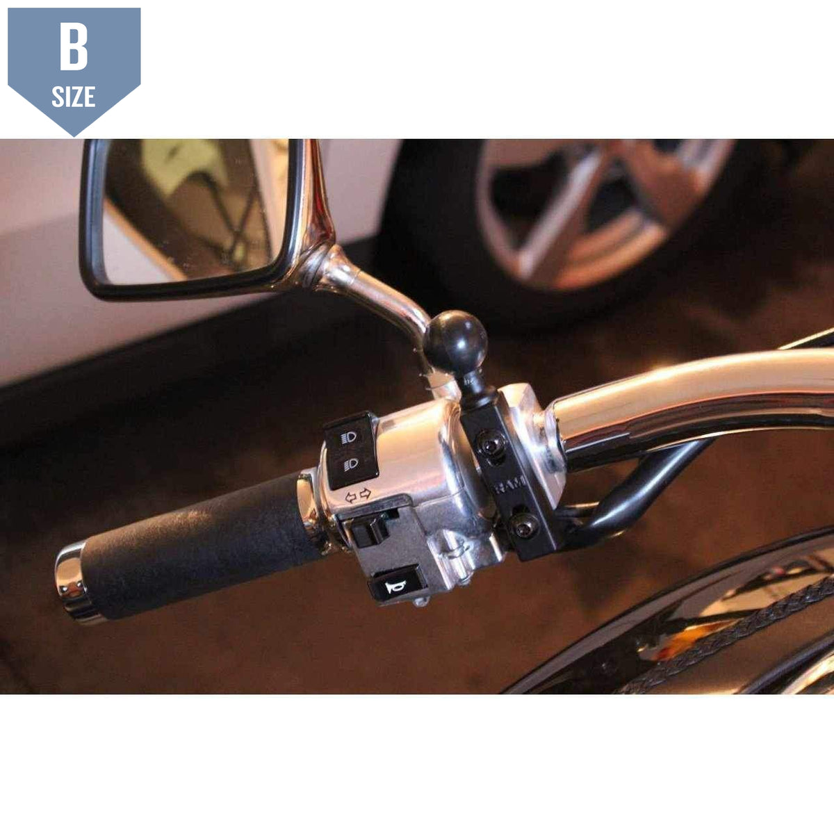 RAM Motorcycle Brake/Clutch U-Bolt Mount (RAM-B-174U) - Modest Mounts