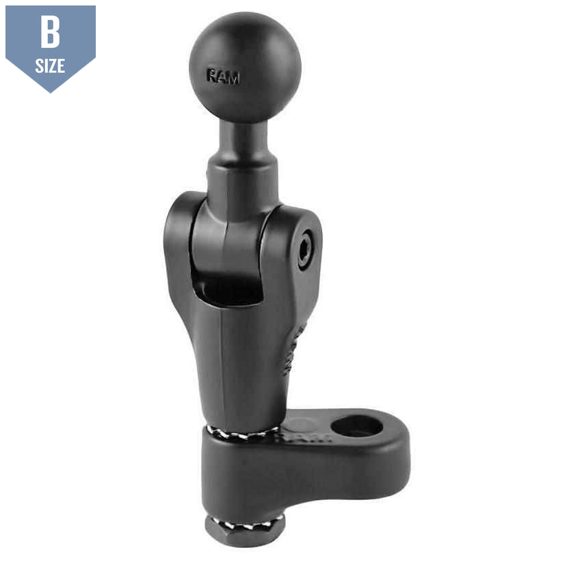 RAM Motorcycle Twist and Tilt Base with 1" Ball (RAM-B-360U) - Modest Mounts