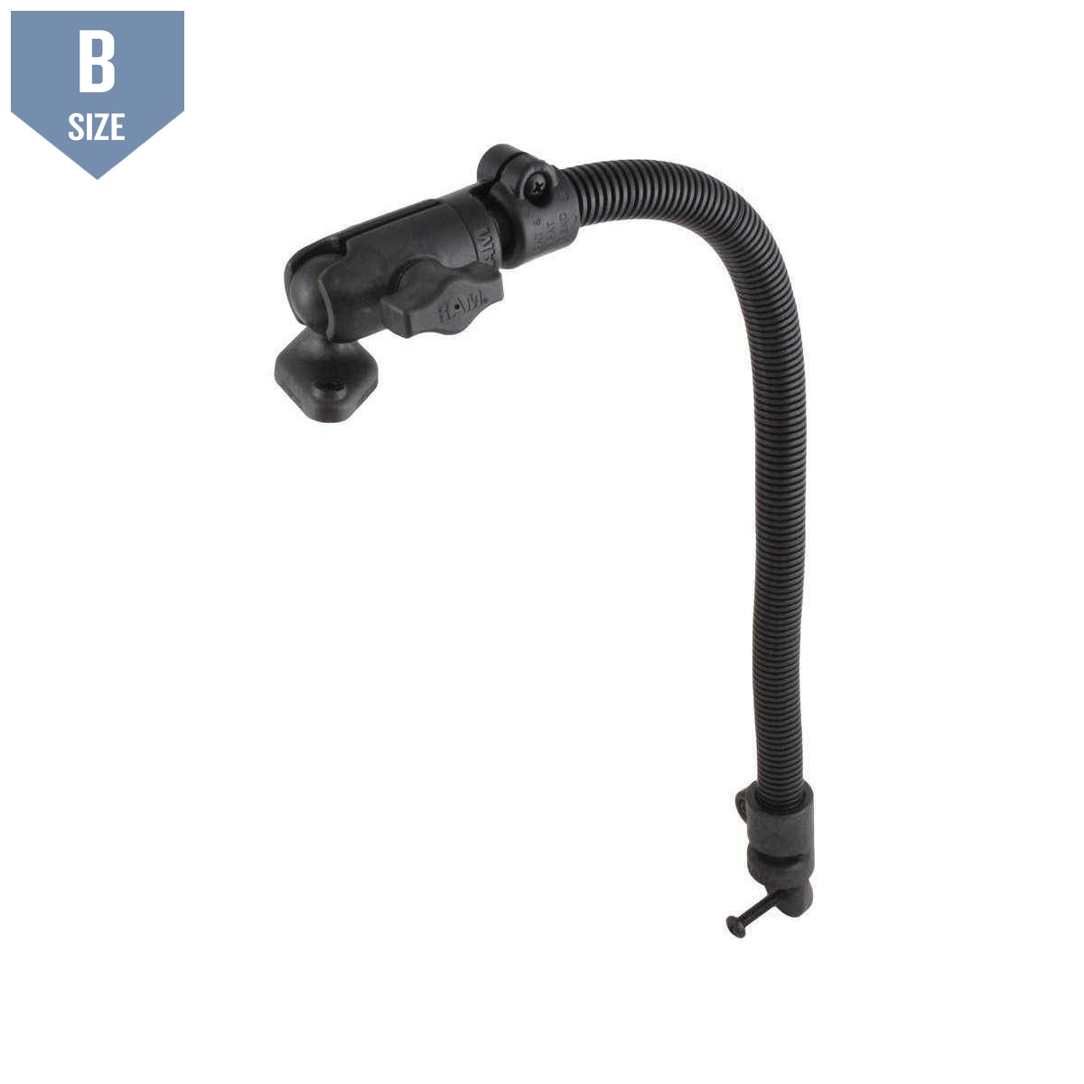 RAM 18" Transducer Mount &amp; Diamond Base Kayak (RAM-B-316-18-TRA1U) - Modest Mounts