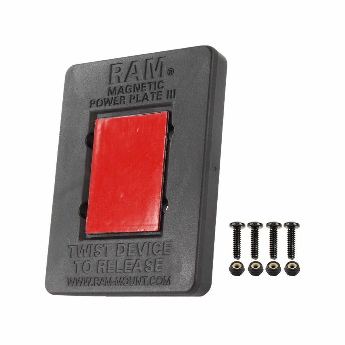 RAM Power Plate™ III Mag Holder (RAP-300-1U) - Modest Mounts