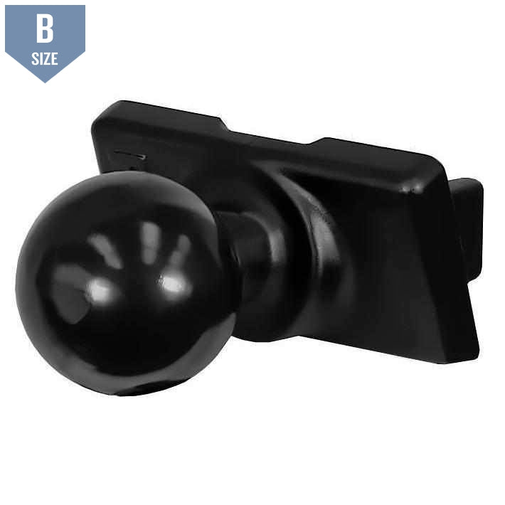 RAM Quick Release Adapter w 1&quot; Ball (RAM-B-202-LO11) - Modest Mounts