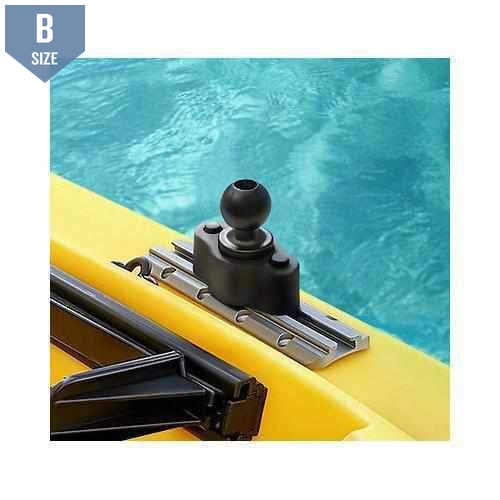 RAM Quick Release Track Rail Ball 1" (RAP-B-383U) - Modest Mounts