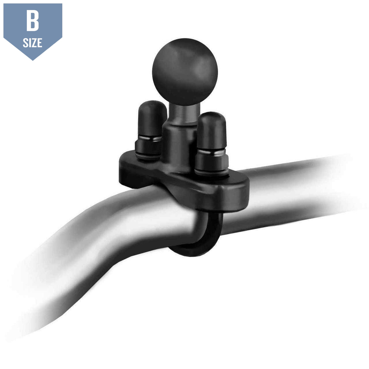 RAM Rail Base with U-Bolt & 1" Ball (RAM-B-231ZU) - Modest Mounts