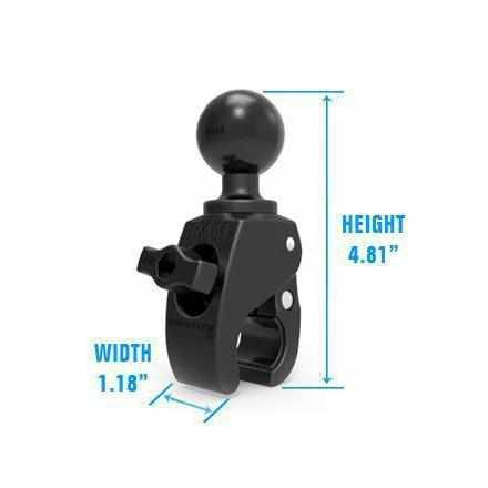 RAM Small Tough-Claw Clamp w 1.5" Ball (RAP-400U) - Modest Mounts