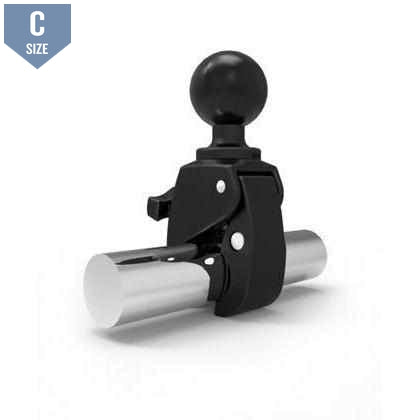 RAM Small Tough-Claw Clamp w 1.5&quot; Ball (RAP-400U) - Modest Mounts
