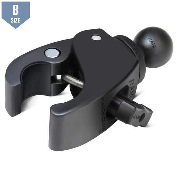 RAM Small Tough-Claw™ Clamp w 1" Ball (RAP-B-400U) - Modest Mounts