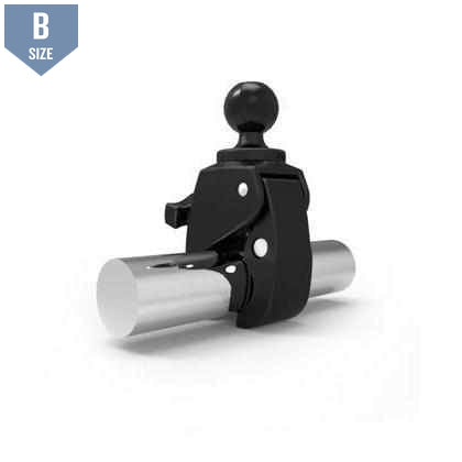 RAM Small Tough-Claw™ Clamp w 1" Ball (RAP-B-400U) - Modest Mounts