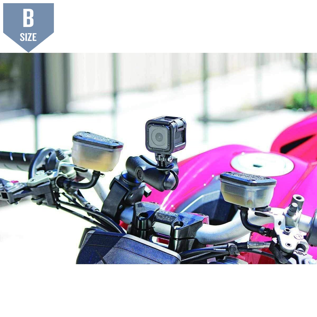 RAM Small Tough-Claw™ Mount w GoPro Adapter (RAP-B-400-GOP1U) - Modest Mounts