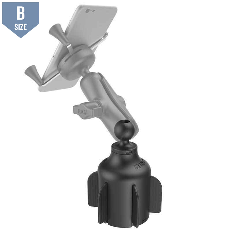 RAM Stubby Cup Holder Base (RAP-B-299-4U) - Modest Mounts