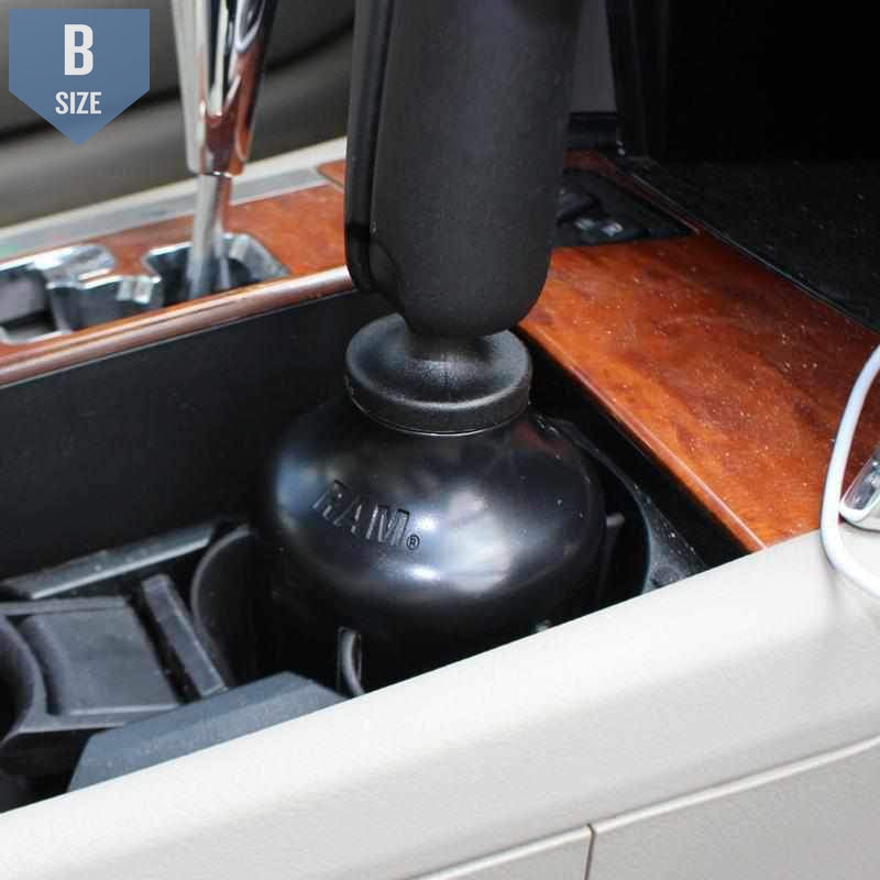 RAM Stubby Cup Holder Base (RAP-B-299-4U) - Modest Mounts