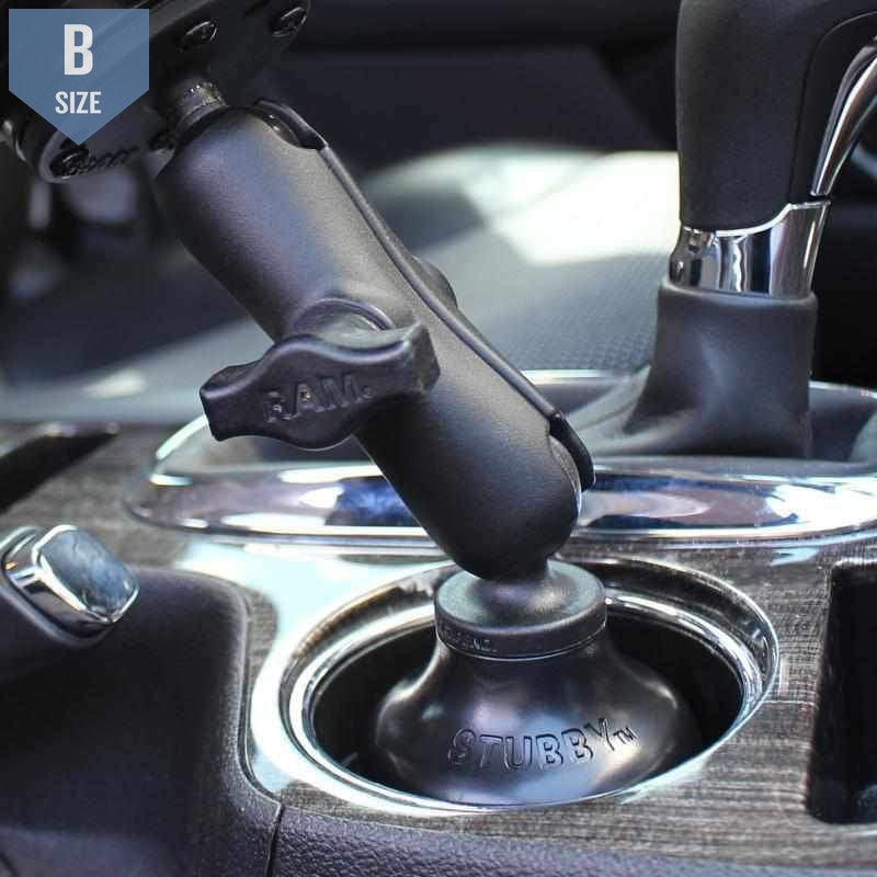 RAM Stubby Cup Holder Base (RAP-B-299-4U) - Modest Mounts