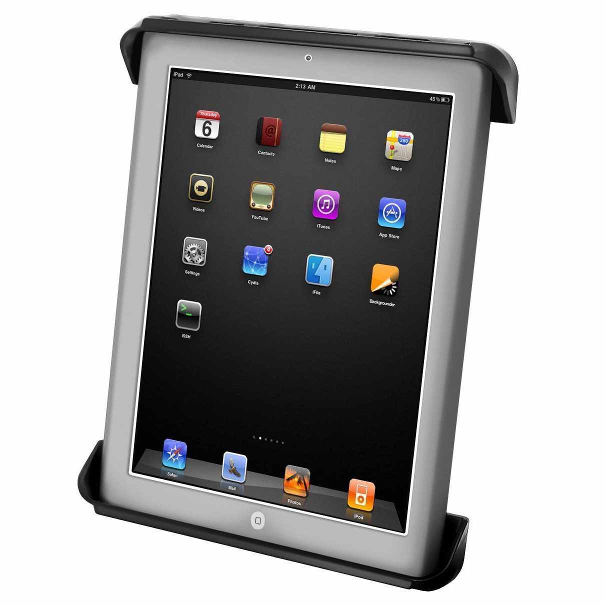 RAM Tab-Tite™ Cradle for 10" Tablets (RAM-HOL-TAB-LGU) - Modest Mounts