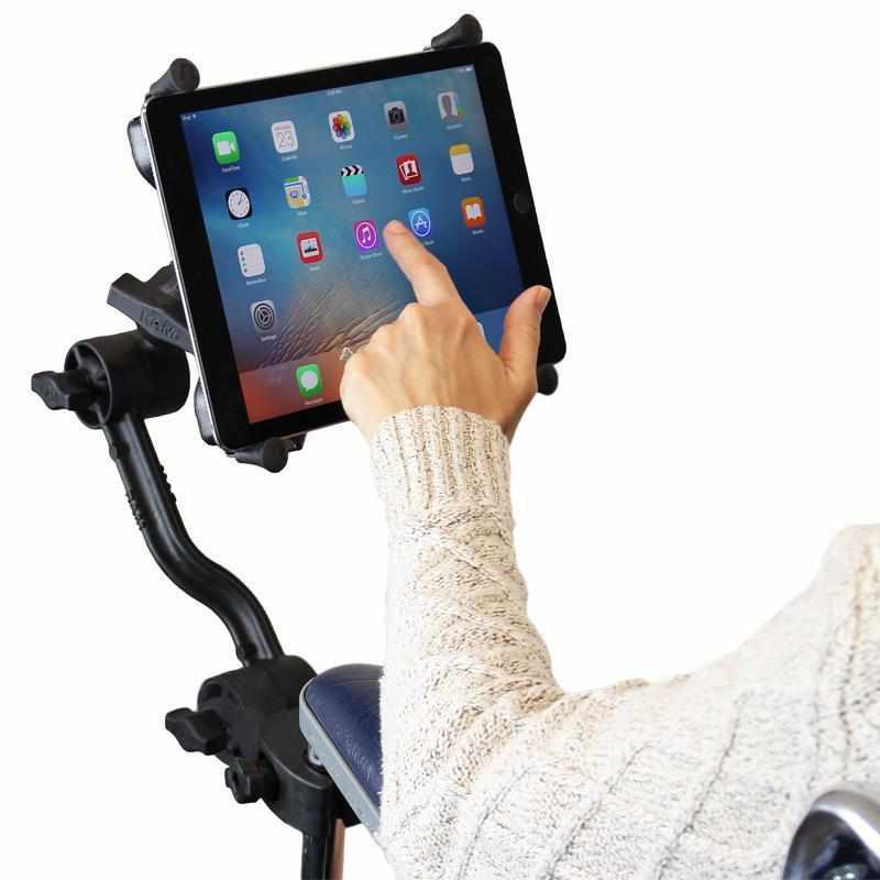 RAM Tough-Claw™ w Extension Arm for Wheelchairs (RAP-418-400-PA-202U) - Modest Mounts