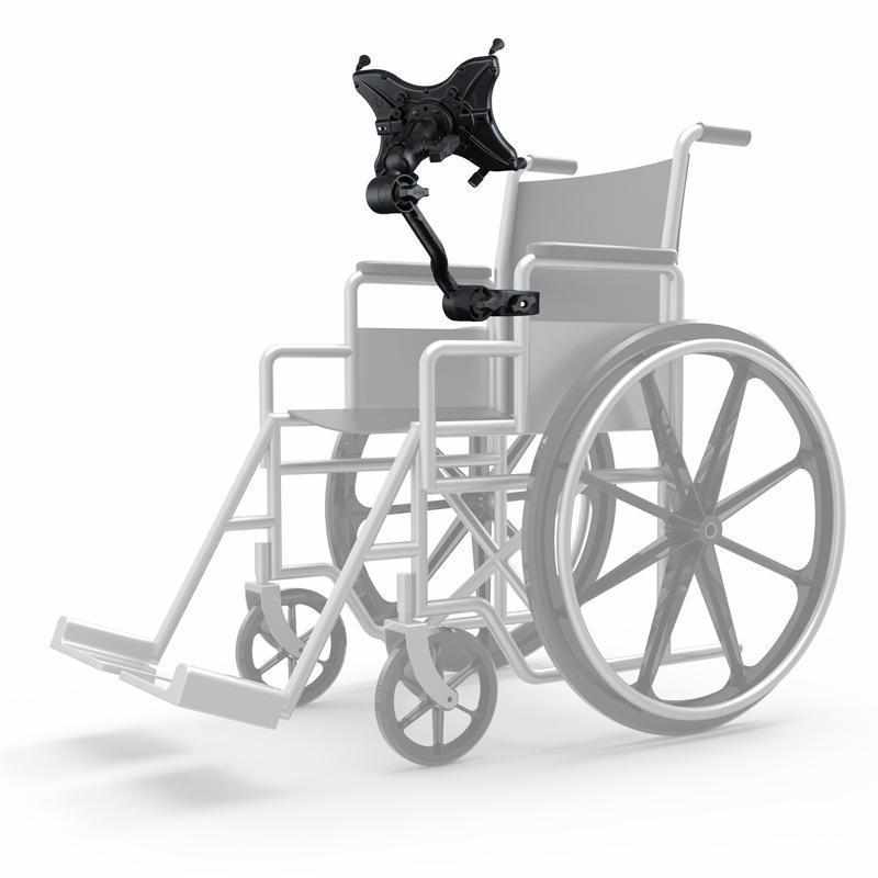 RAM Tough-Claw™ w Extension Arm for Wheelchairs (RAP-418-400-PA-202U) - Modest Mounts