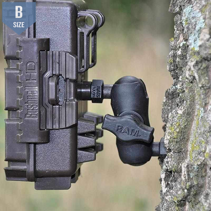 RAM Tough-Tap Trail Camera Mount (RAP-B-379-25201L-A-2520) - Modest Mounts