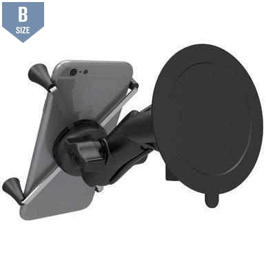 RAM Twist-Lock Suction Mount w Large X-Grip (RAM-B-166-UN10U) - Modest Mounts