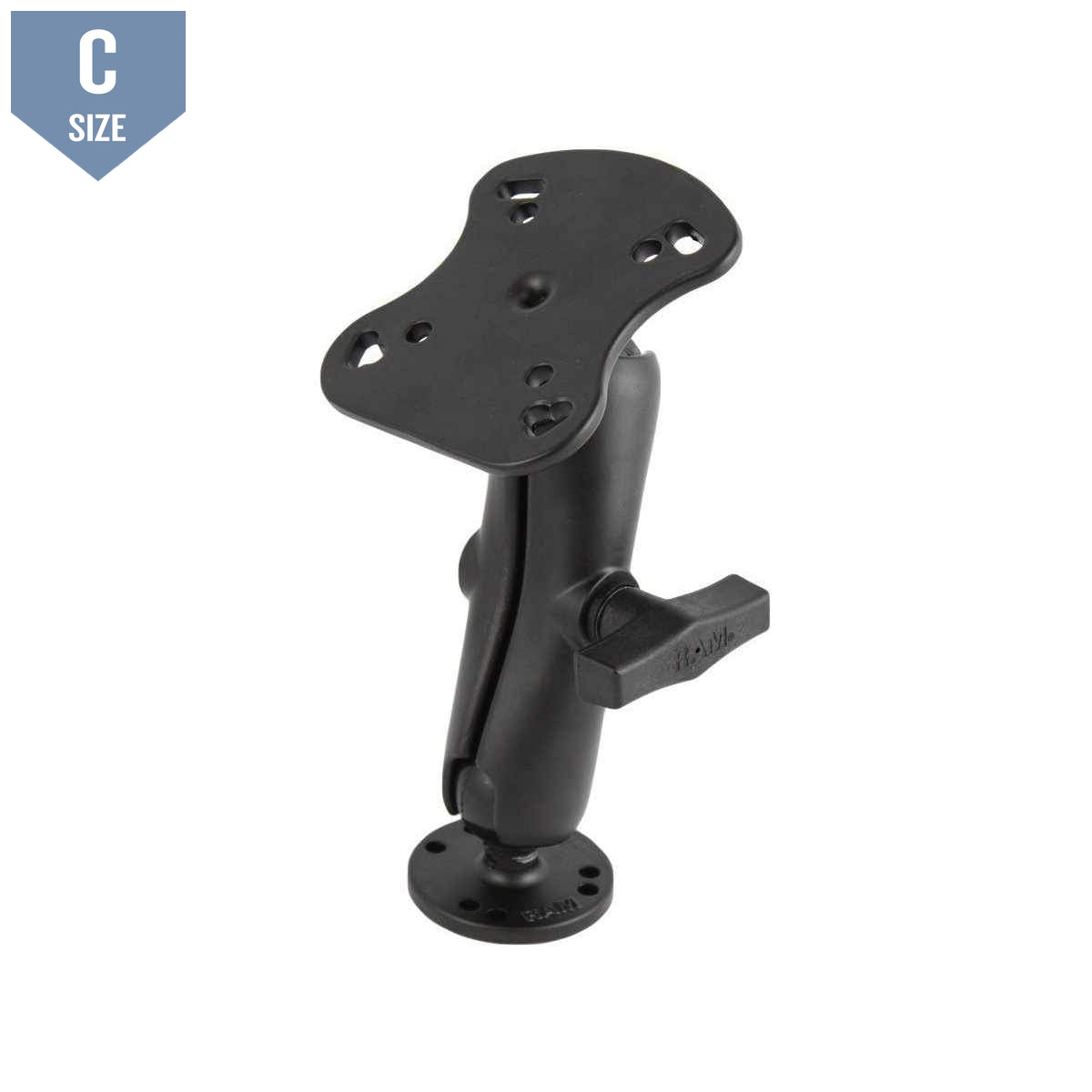 RAM 1.5" Mount for Humminbird, Matrix &amp; Lowrance Series (RAM-107U) - Modest Mounts