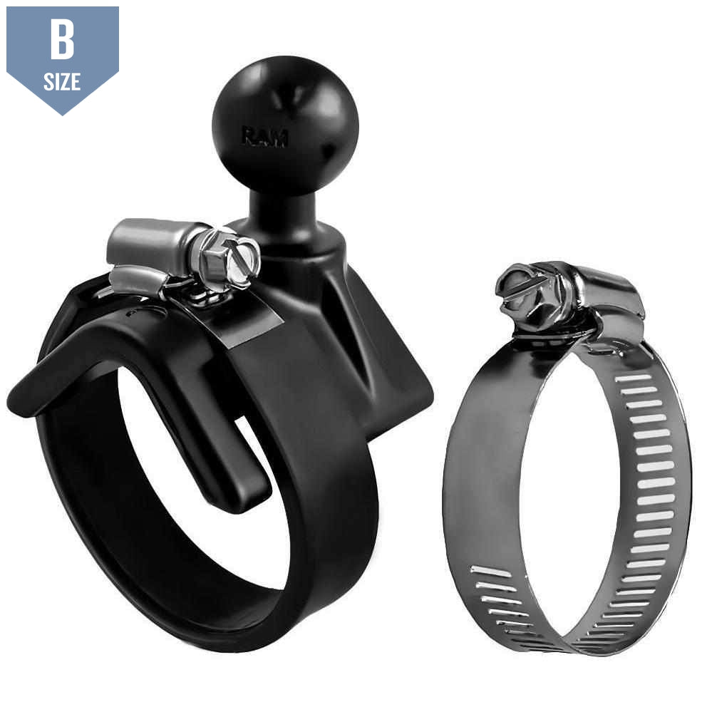 RAM V-Shape Base w 1" Ball for Rails &amp; Yokes (RAM-B-108BU) - Modest Mounts