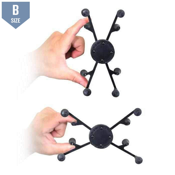 RAM X-Grip Small Tablet Holder w 1" Ball (RAM-HOL-UN8BU) - Modest Mounts